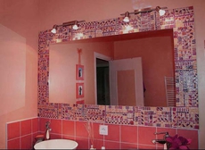 Ванная комната. Зеркало серебро влагостойкое
